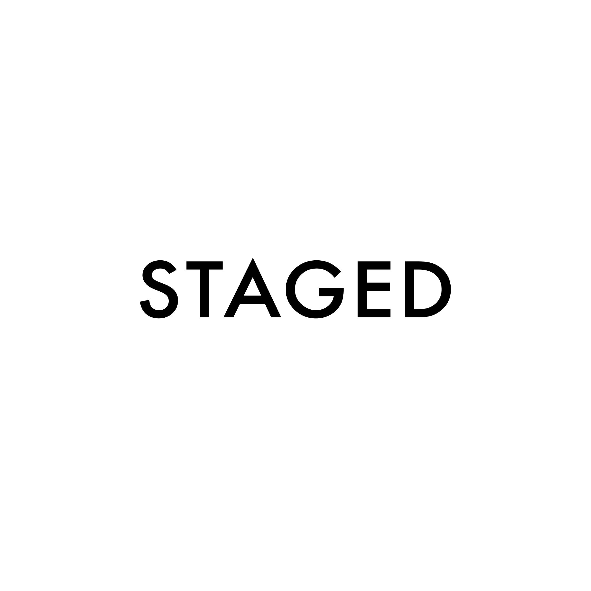 STAGED